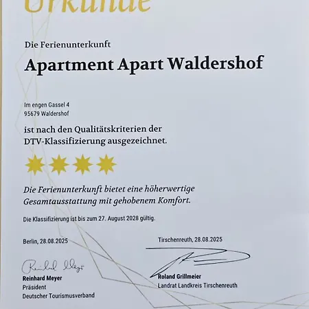 Apartment Apart Waldershof