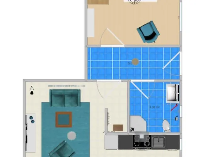 Apartment Apart Waldershof דירה *